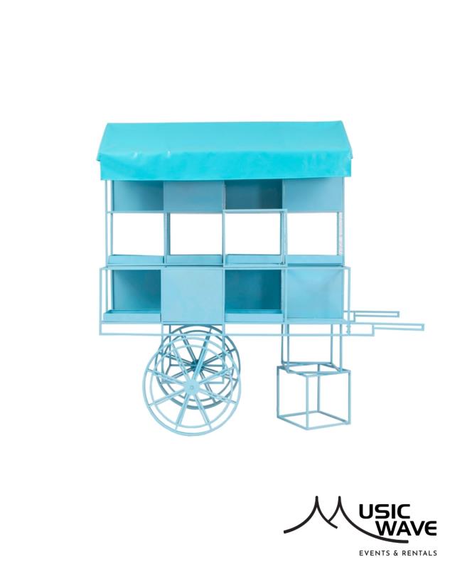 Rental store for Carreta - Aluminium  Blue in San Juan PR