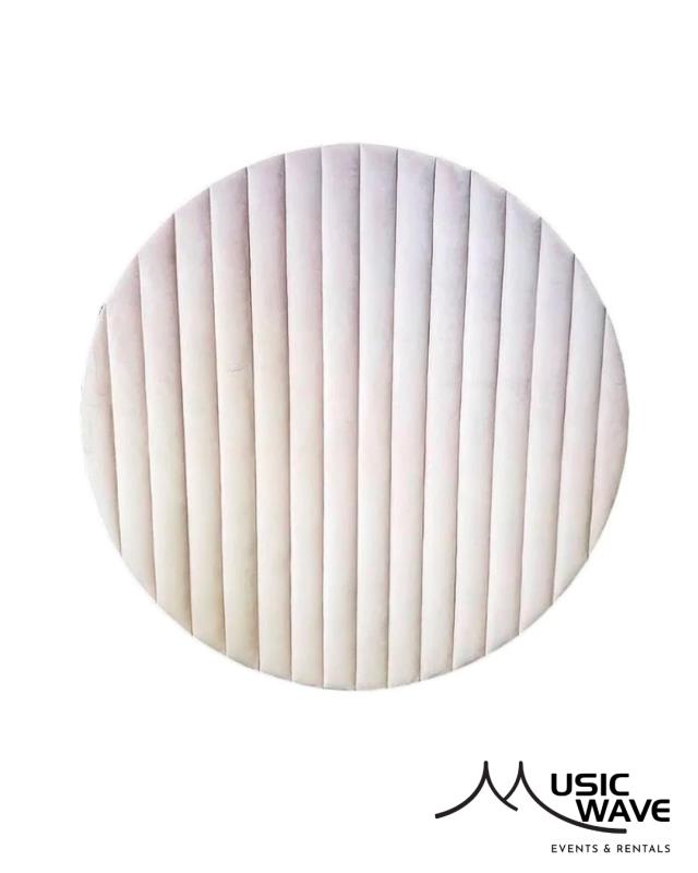Rental store for Background- Velvet Circular  White SS S in San Juan PR