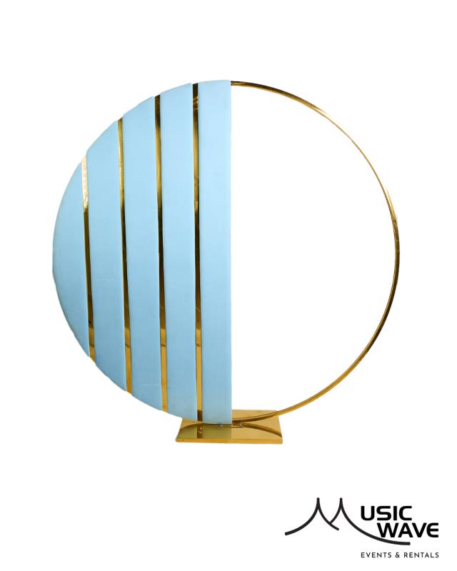 Rental store for Background- Velvet Half Round Blue SS G in San Juan PR