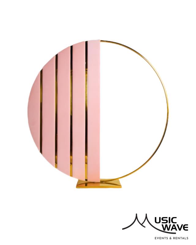 Rental store for Background- Velvet Half Round Pink SS G in San Juan PR