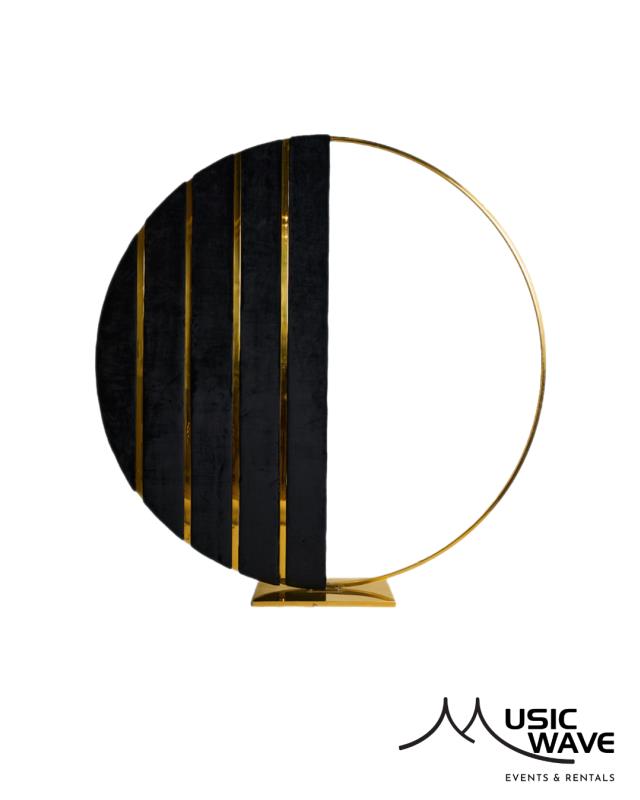 Rental store for Background- Velvet Half Round Black SS G in San Juan PR