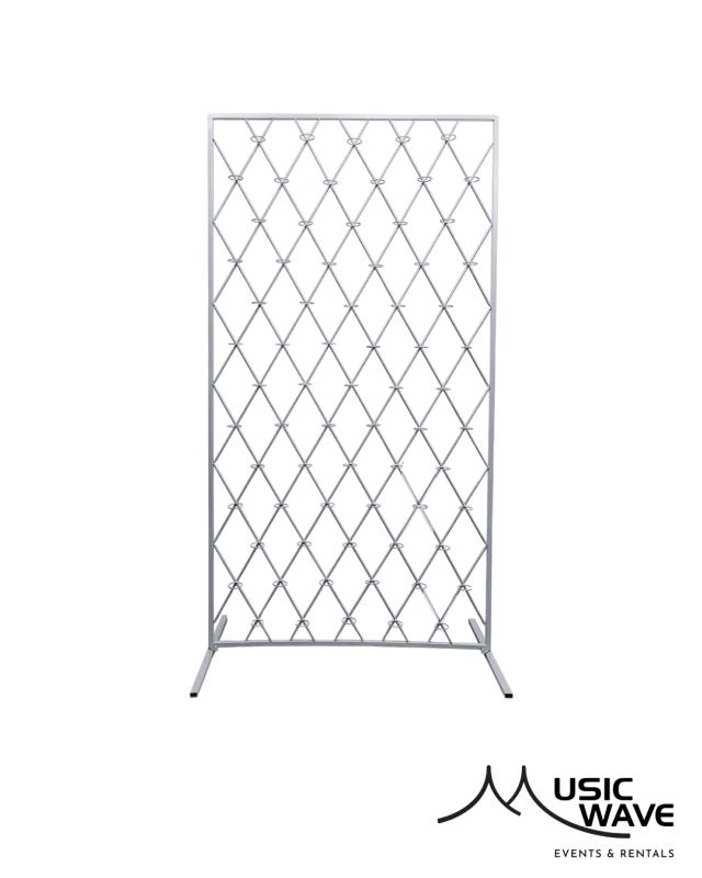 Rental store for Background Grid Tall SS Silver in San Juan PR