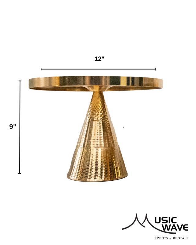 Rental store for Cake Stand - Gold  Large  9 A y 12 D in San Juan PR