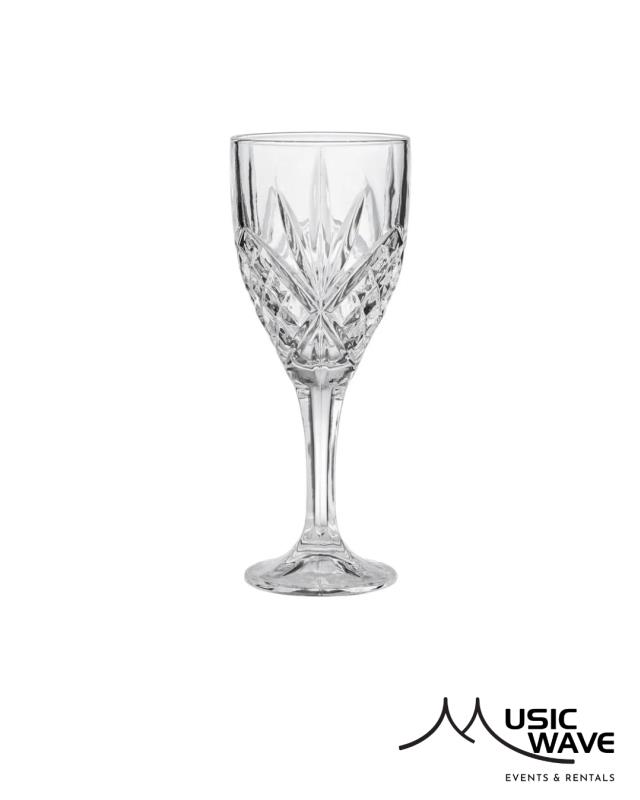 Rental store for Glass - Victoria  Wine Silver Rim   229 in San Juan PR