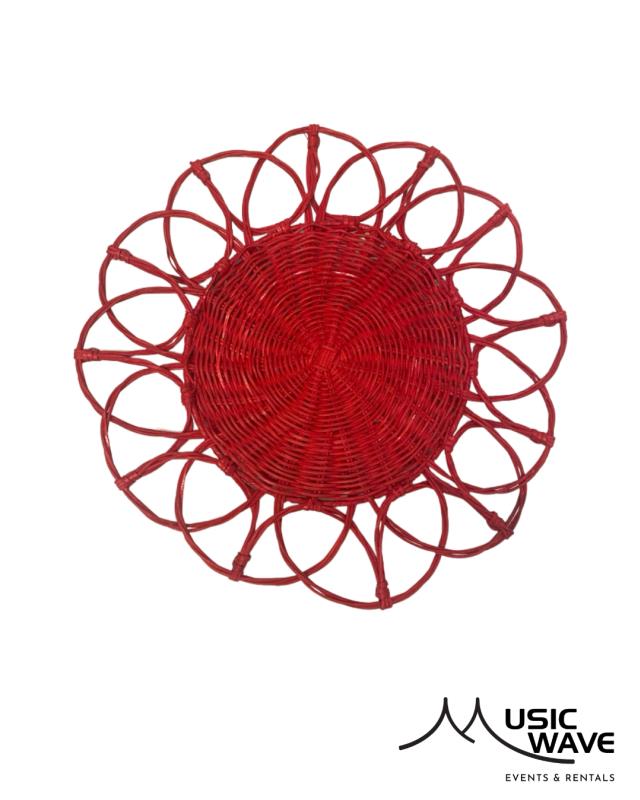 Rental store for Placemats - Azalea  Red   068 in San Juan PR
