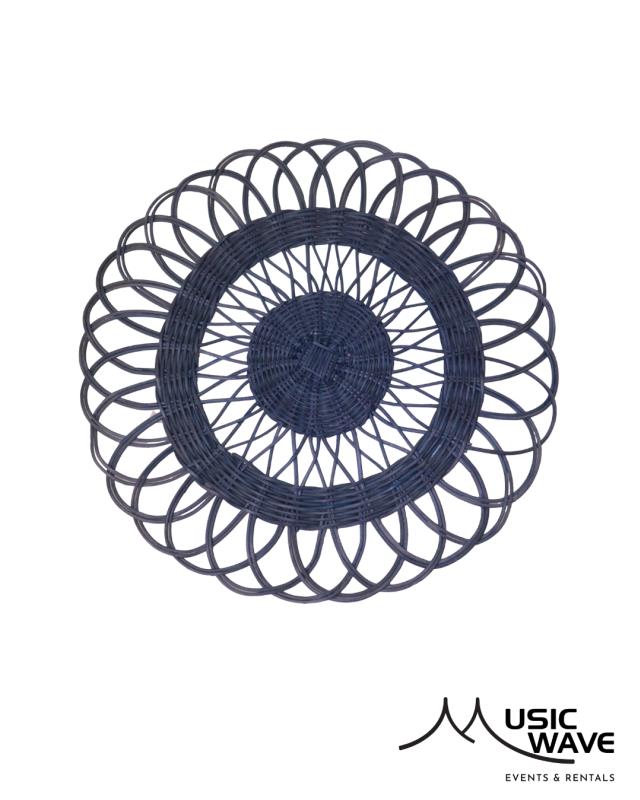 Rental store for Placemats - Lotus  Dark Blue   060 in San Juan PR