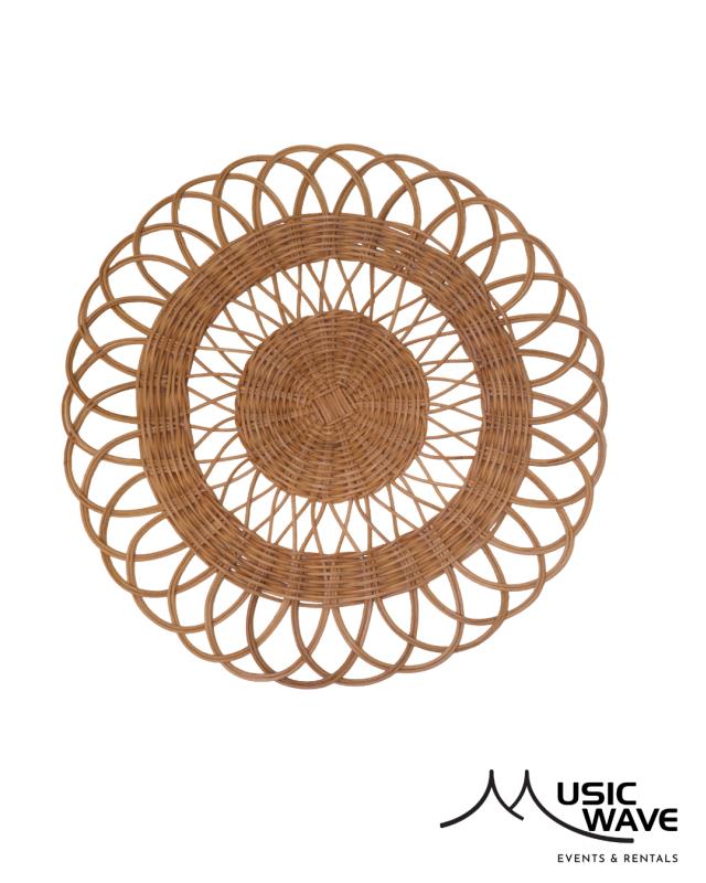 Rental store for Placemats - Lotus  Brown   062 in San Juan PR