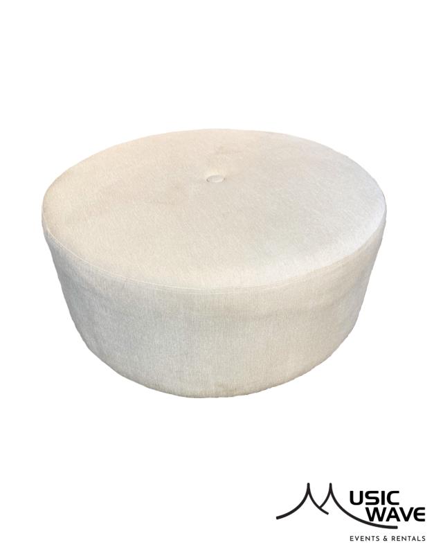 Rental store for Ottoman - Mikaela  Hilo Ivory in San Juan PR