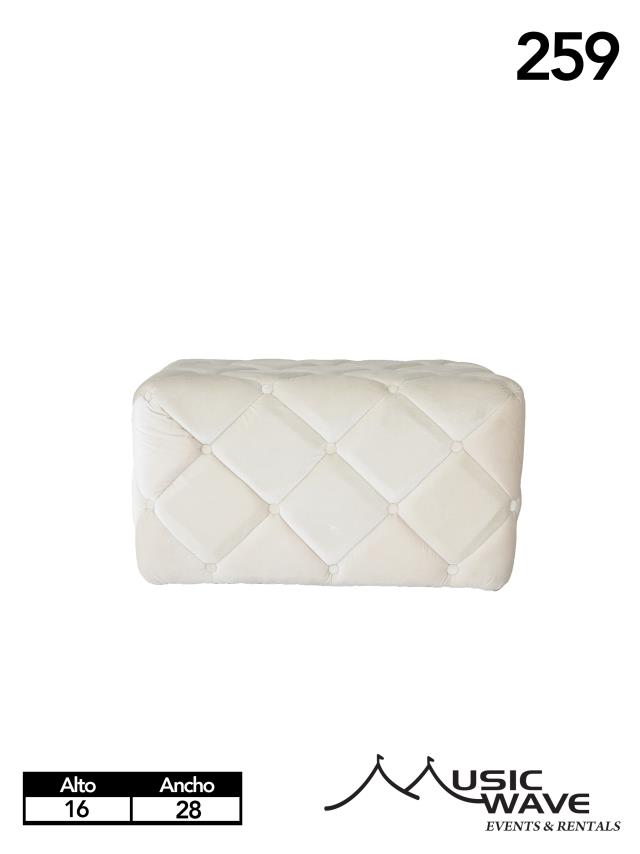 Rental store for Ottoman - Murphy  White   259 in San Juan PR