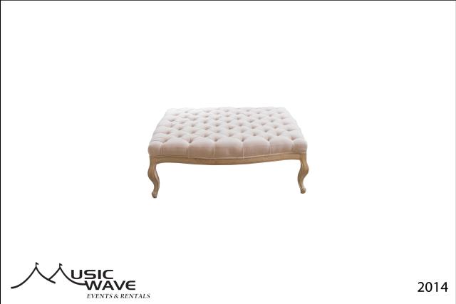 Rental store for Ottoman - Laurent  Pink Wood   2014 in San Juan PR