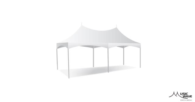 Rental store for Tent - 10x20  High Peak, White in San Juan PR