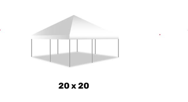 Rental store for Tent - 20x20  White in San Juan PR