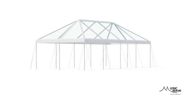 Rental store for Tent - 20x40  Clear in San Juan PR