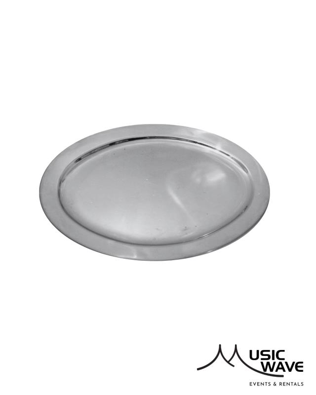 Rental store for Catering - Tray Oval  Silver   253 in San Juan PR