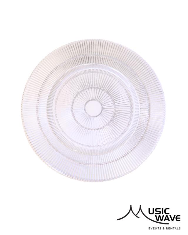 Rental store for Charger - Wish  Silver Clear Glass   010 in San Juan PR