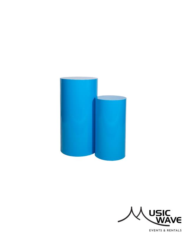 Rental store for Cylinder – Blue  Small  24 Hx12 D in San Juan PR