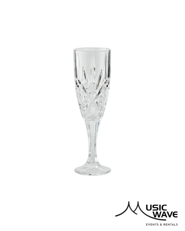 Rental store for Glass - Victoria  Champagne Clear   234 in San Juan PR