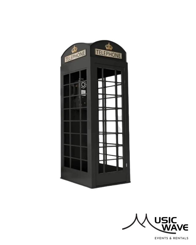 Rental store for London Phone Booth  Negro   9562 in San Juan PR