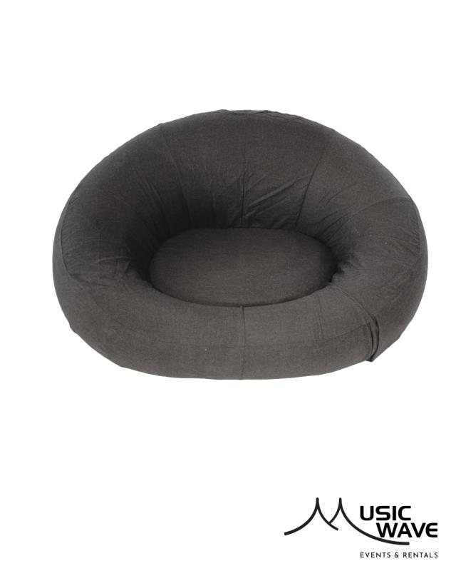 Rental store for Bean Bag- Ash  Grey-Large in San Juan PR