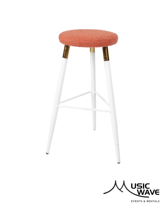 Rental store for Cushion - Tivoli Stool  Rust Boucle in San Juan PR