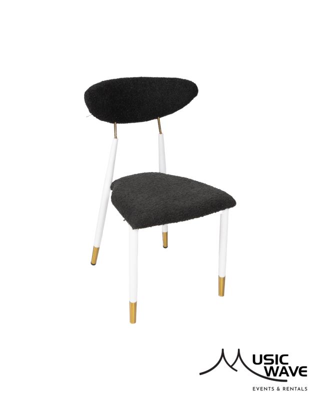 Rental store for Cushion - Tivoli Chair  Black Boucle in San Juan PR