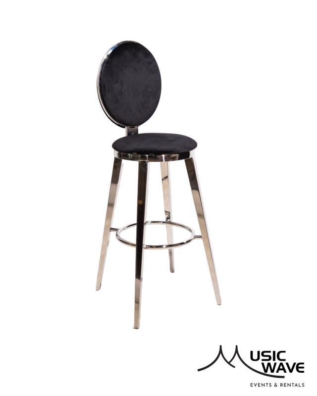 Rental store for Back Cushion - Stool Bianca  Black in San Juan PR