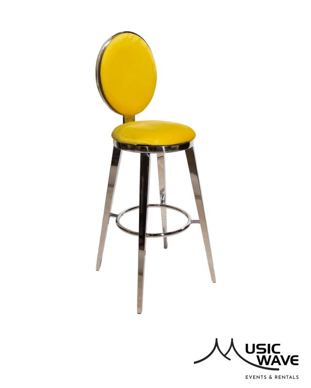 Rental store for Seat Cushion - Stool Bianca  Yellow in San Juan PR