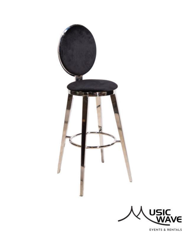 Rental store for Seat Cushion - Stool Bianca  Black in San Juan PR