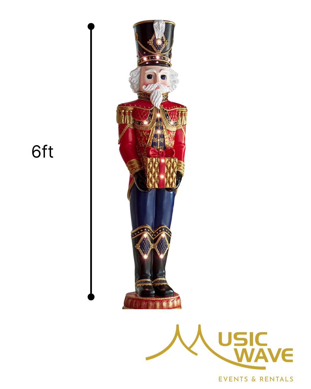 Rental store for Christmas Deco - Nutcracker Arthur 6FT in San Juan PR