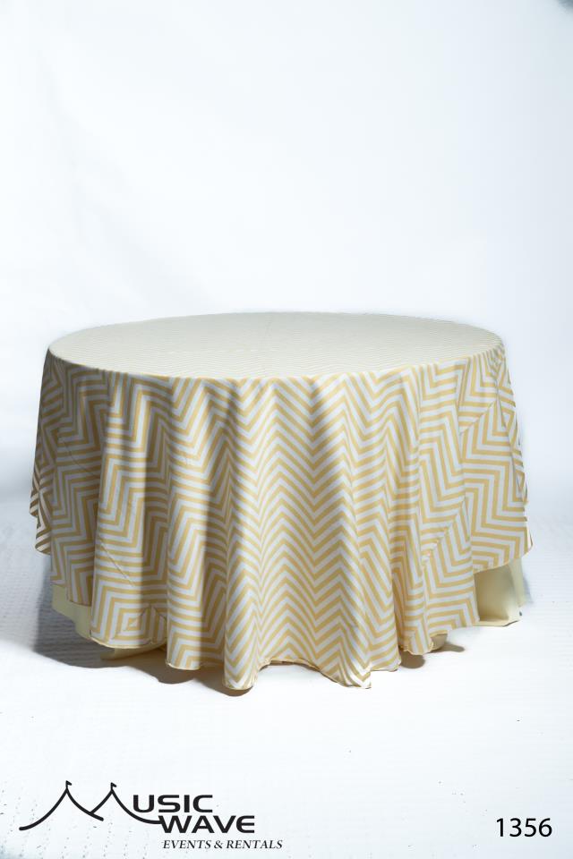 Rental store for Linen - Chevron Corduroy Amarillo 96 in San Juan PR