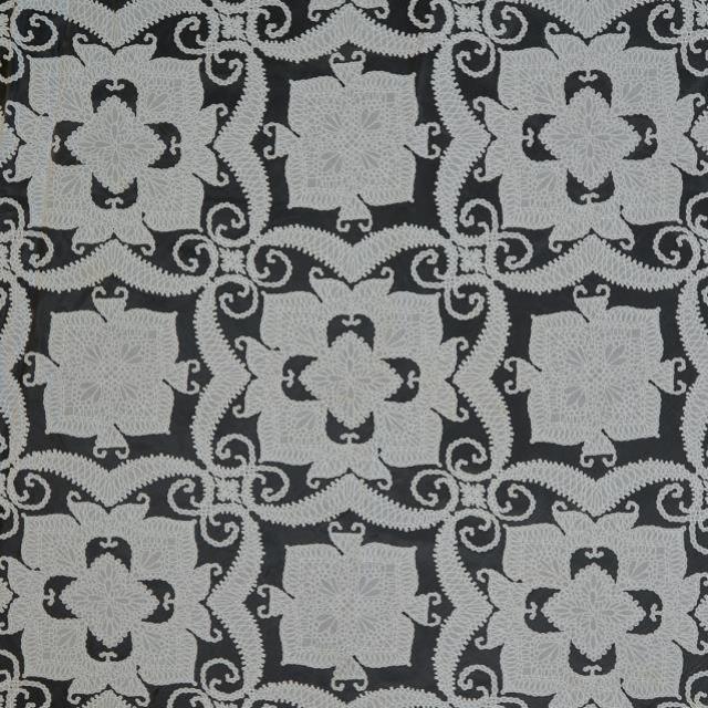 Rental store for Linen - Damasko Flores Perla  90x132   1 in San Juan PR