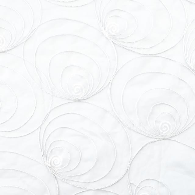 Rental store for Linen - Almeja Sheer Blanco 90”  1057 in San Juan PR
