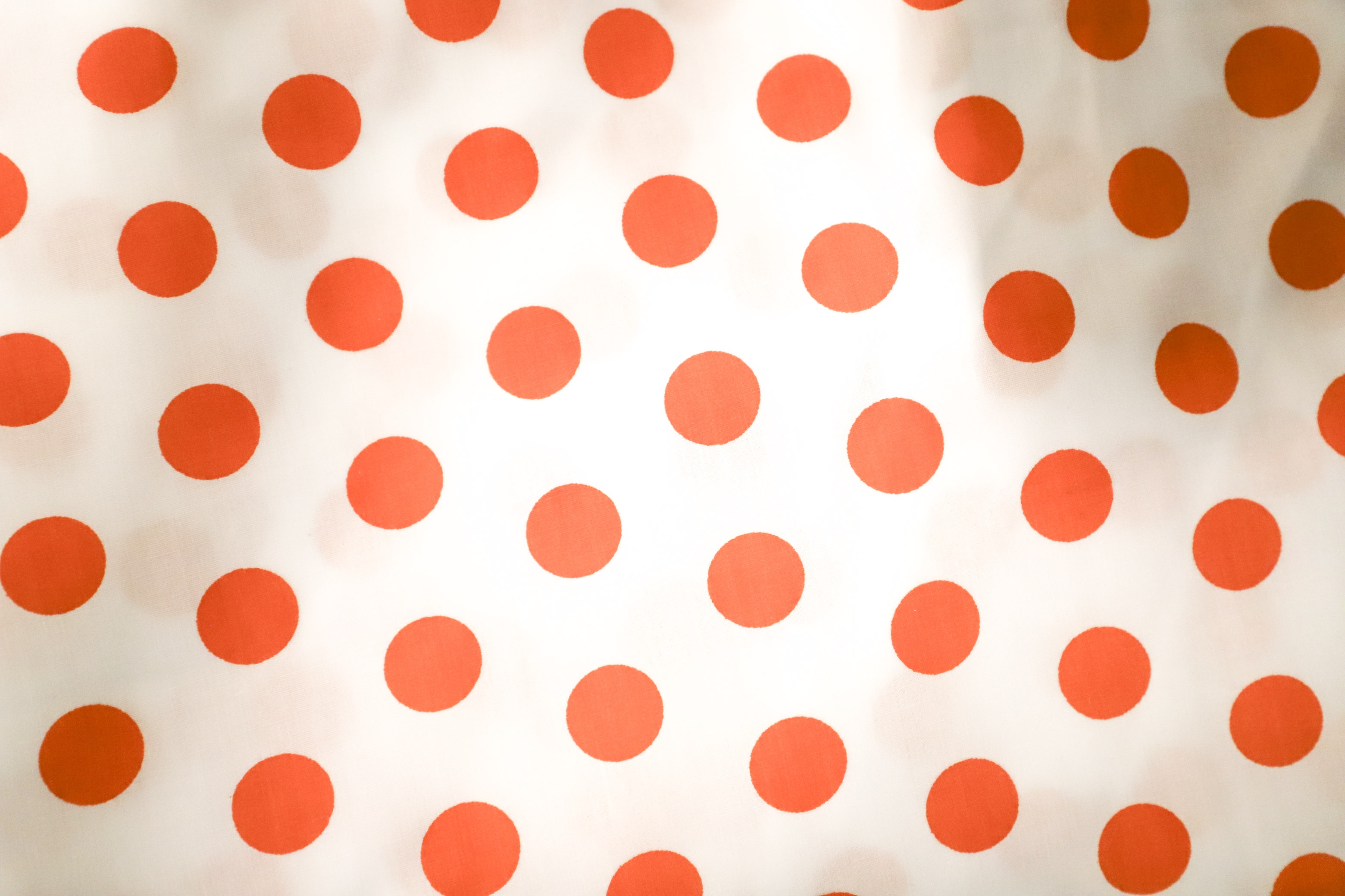 Rental store for Linen - Polka Orange Blanco 96   2735 in San Juan PR