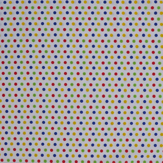 Rental store for Linen - Polka Multicolor 96   2739 in San Juan PR
